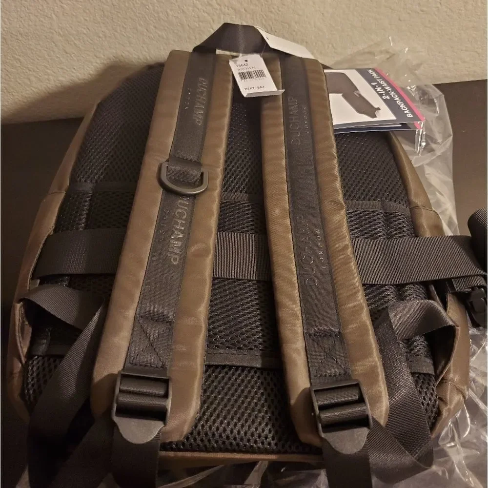 Duchamp Backpack & Belt Bag 2-Piece Set in Brown - NEW